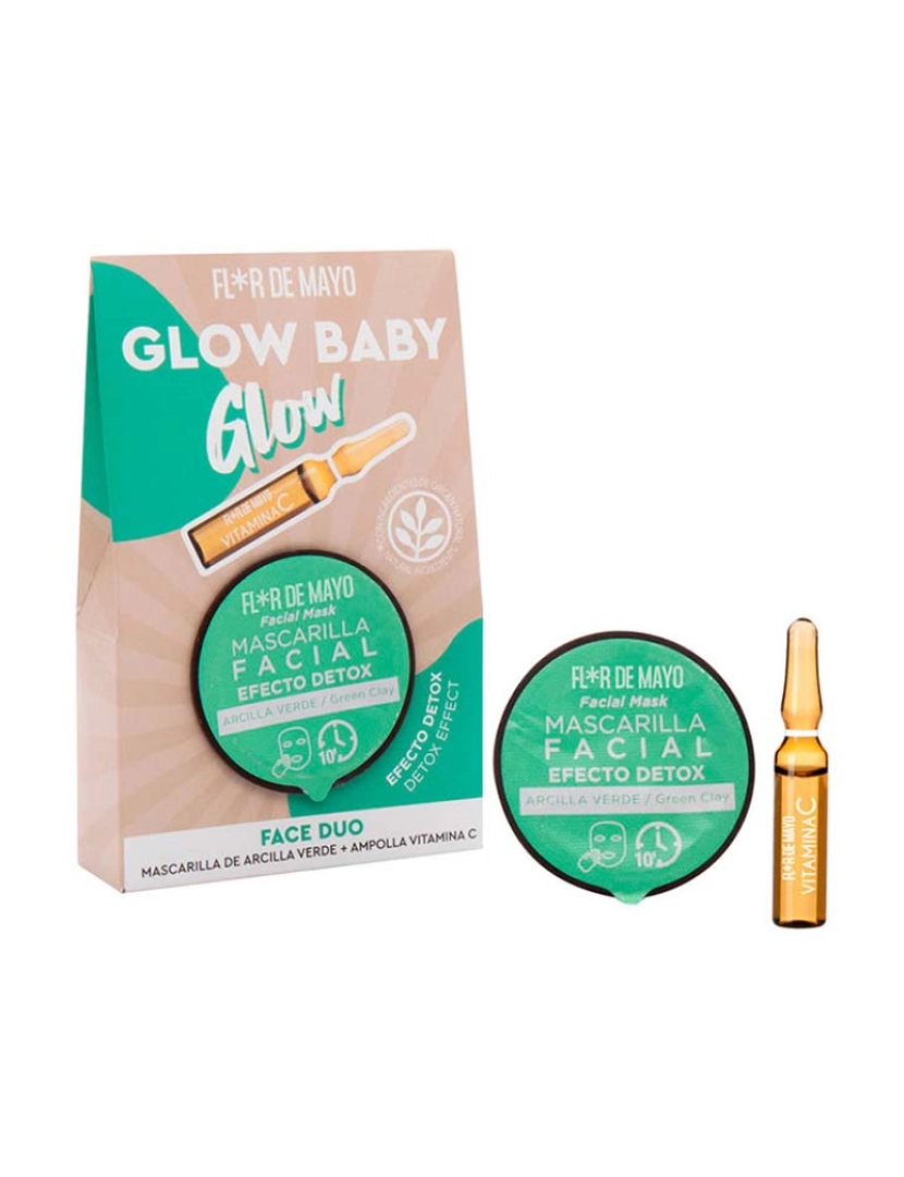 Flor De Mayo - Glow Baby Glow Face Lot 2 Pz
