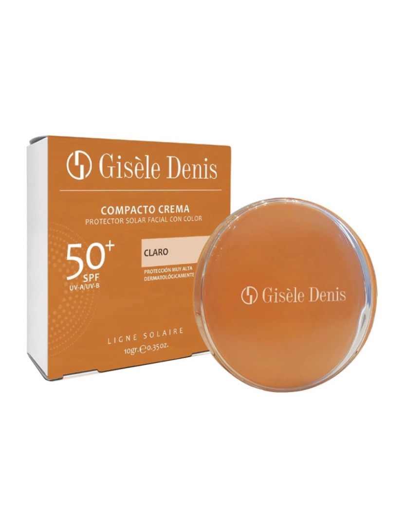 Gisele Denis - Protetor Facial Compacto #Claro-Medio Spf50+ 10 Gr