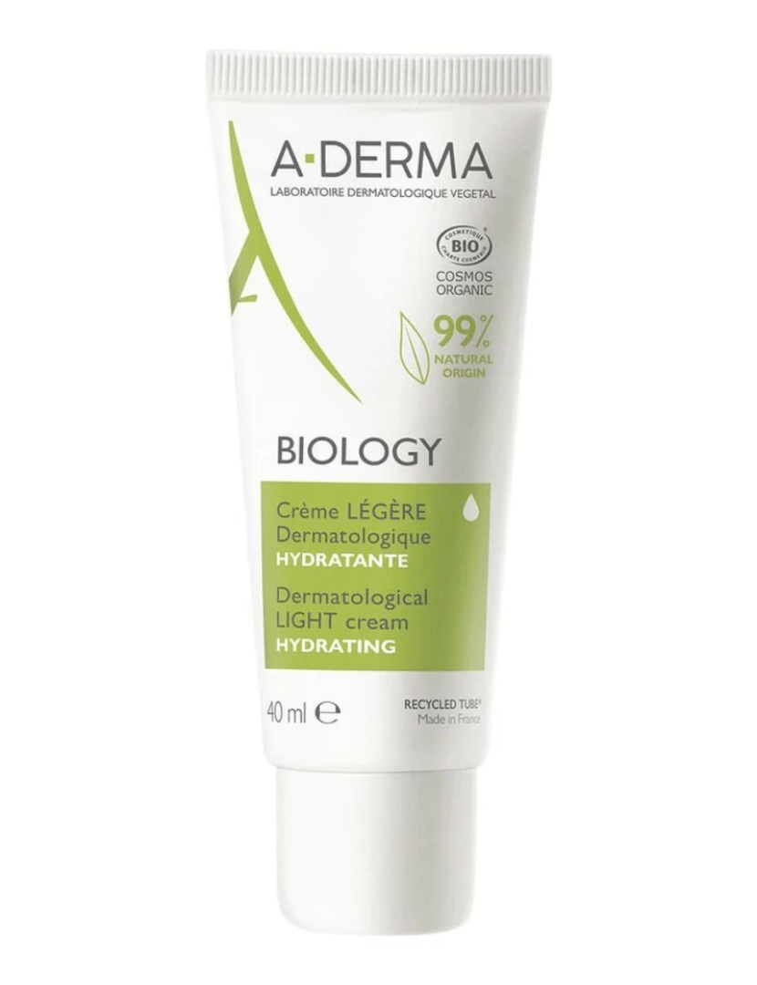 A-Derma - Biology Crema Hidratante Ligera A-derma 40 ml