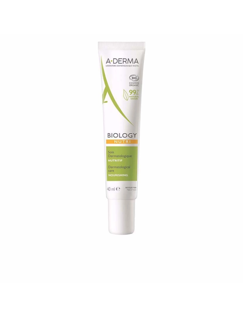 A-Derma - Creme de Rosto Biology Cuidado Dermatológico Nutritivo 40 Ml