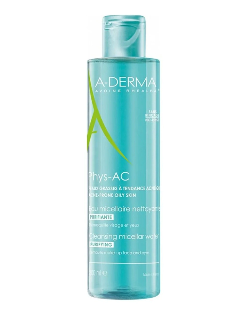 A-Derma - Phys-ac Agua Micelar Purificante A-derma 400 ml
