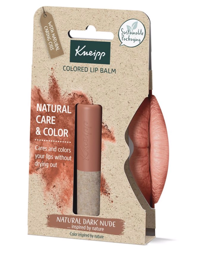 Kneipp - Colored Lip Balm #natural Dark Nude 3,5 g