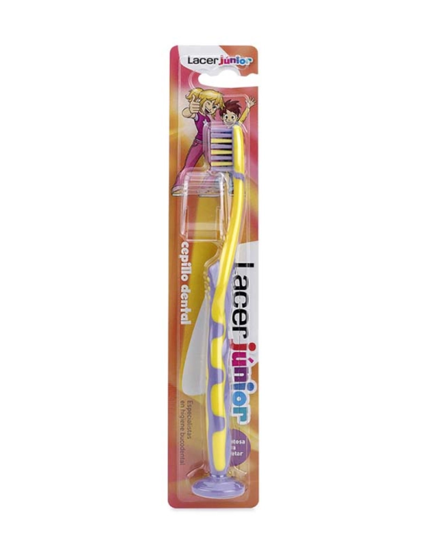 Lacer - Escova de Dentes com Ventosa Junior