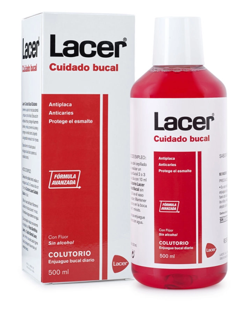 Lacer - Colutorio Enjuage Bucal Diario Lacer 500 ml