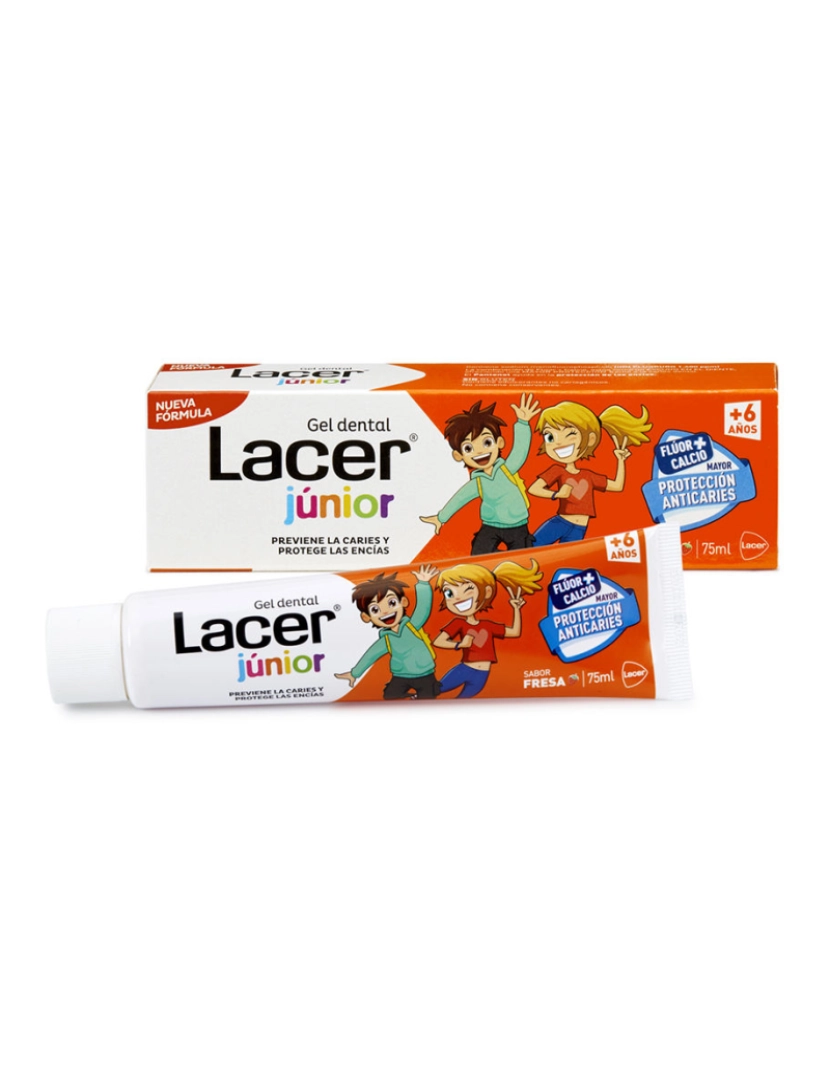 Lacer - Junior Gel Dental Fresa 75 Ml