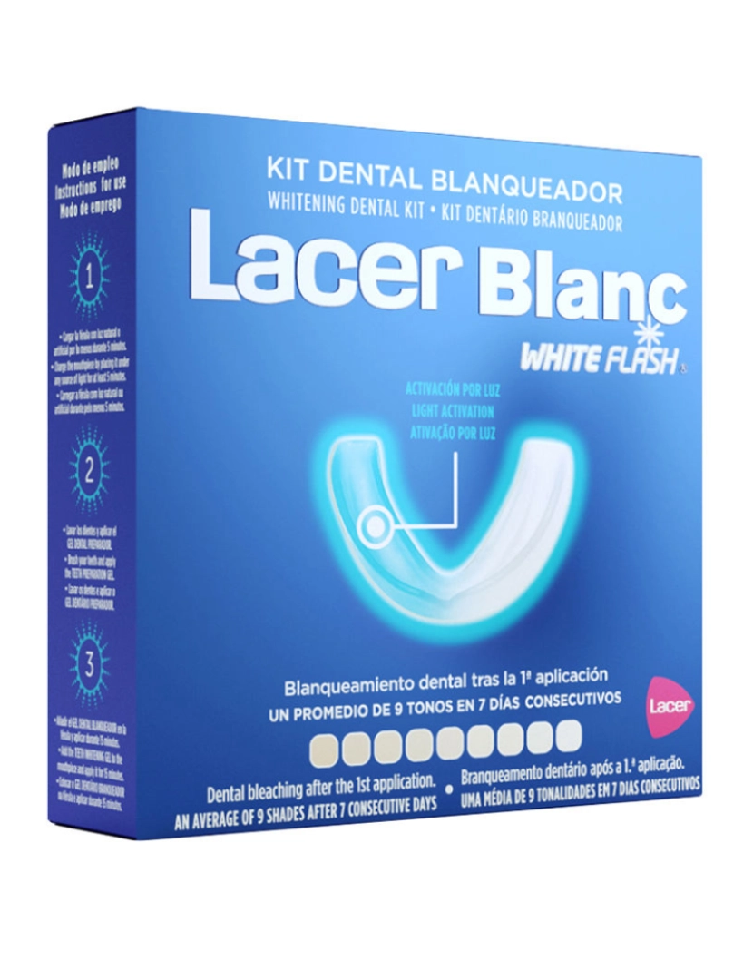 Lacer - Lacerblanc White Flash Kit Dental Blanqueador Lacer