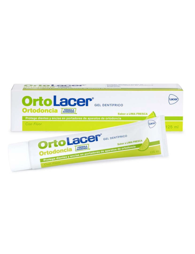 Lacer - Ortolacer Gel Dentífrico Lima 125 Ml