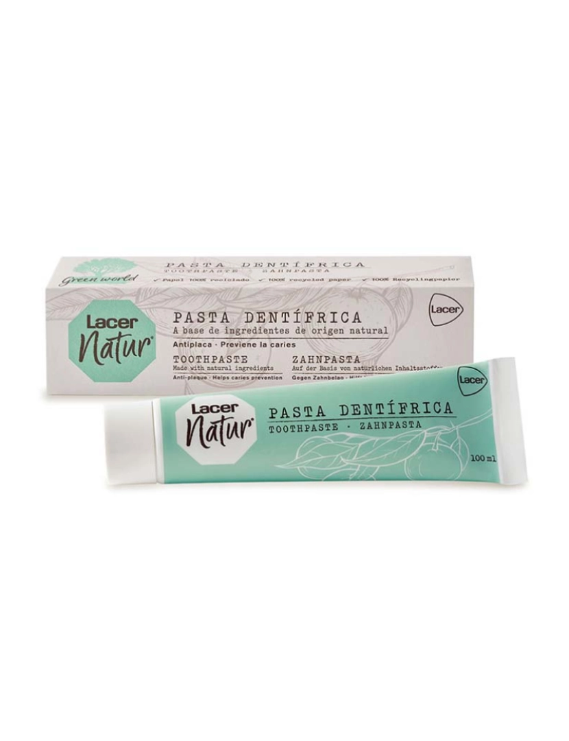 Lacer - Lacer Natur Pasta Dental 100 Ml