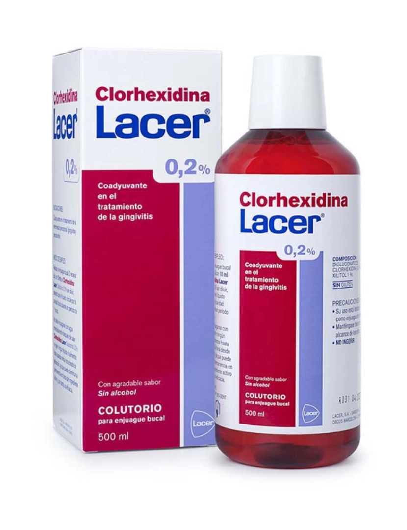 Lacer - Clorhexidina Colutorio 0,2% 500 Ml