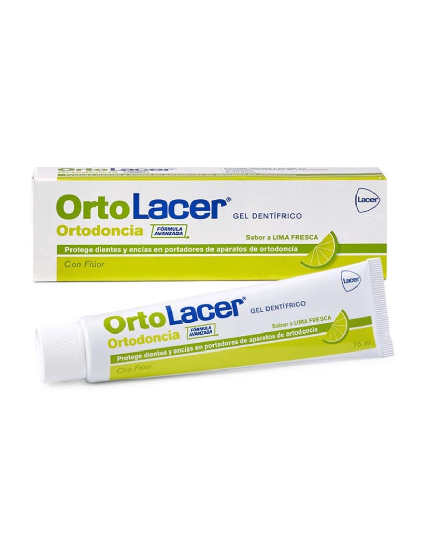 Lacer - Ortolacer Gel Dentífrico Lima 75 Ml