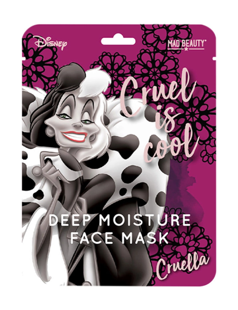 MAD BEAUTY - Disney Máscara Facial Cruella 25 Ml