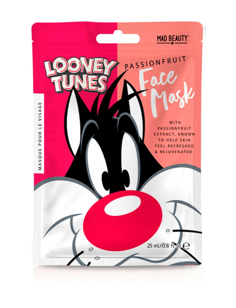 MAD BEAUTY - Looney Tunes Máscara Facial Sylvester 25 Ml