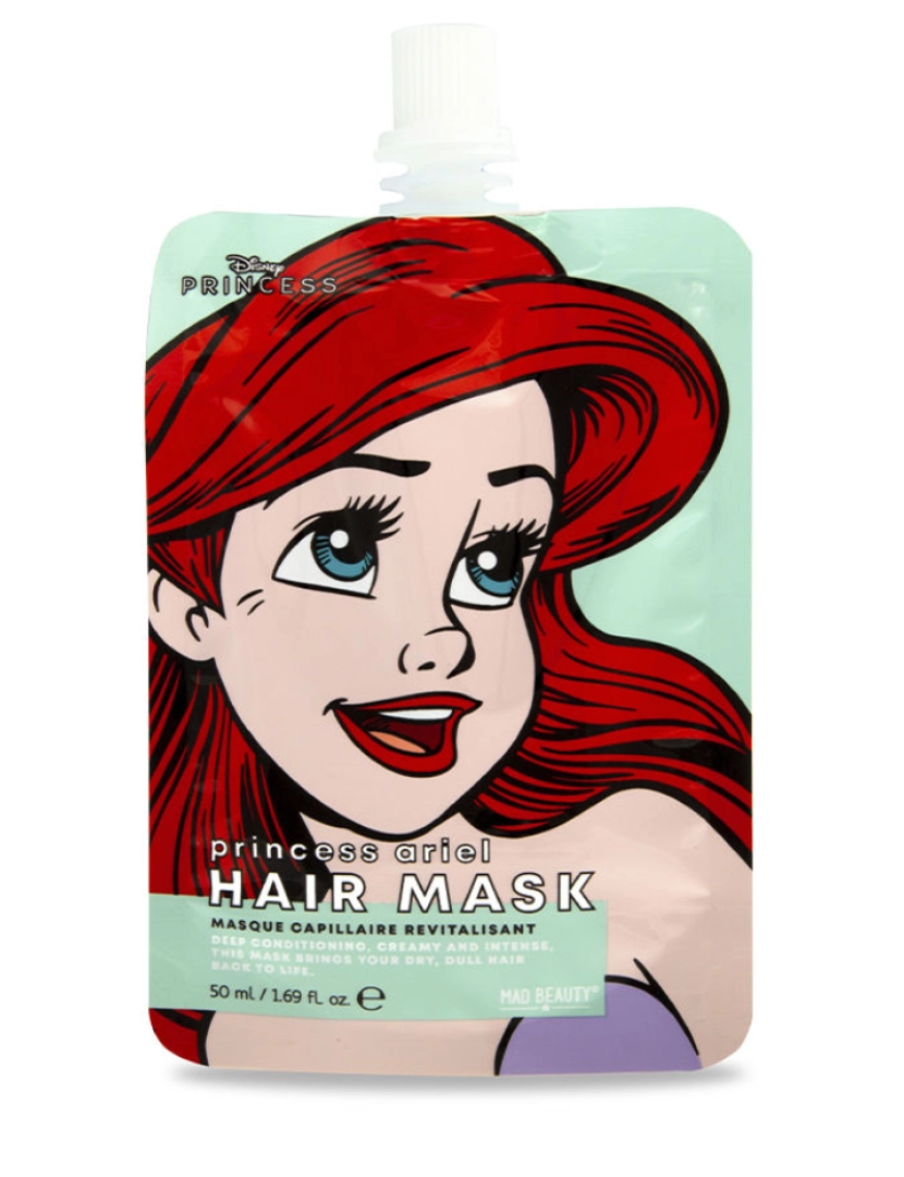 MAD BEAUTY - Disney Pop Mascarilla Capilar Ariel Mad Beauty 50 ml