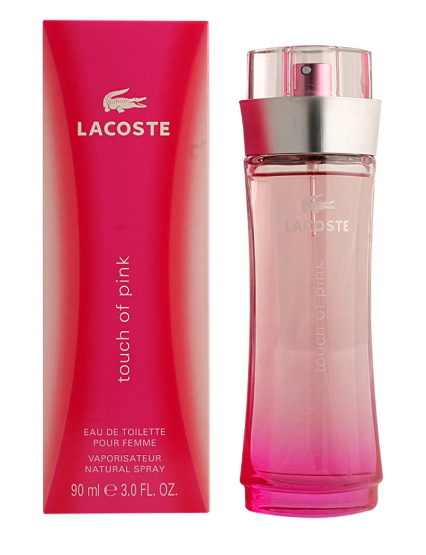 imagem de Touch Of Pink Pour Femme Eau De Toilette Vaporizador Lacoste 90 ml1