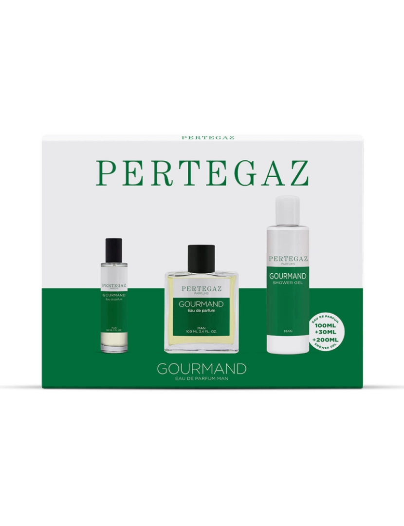 Pertegaz - Gourmand Coffret Pertegaz 3 pz