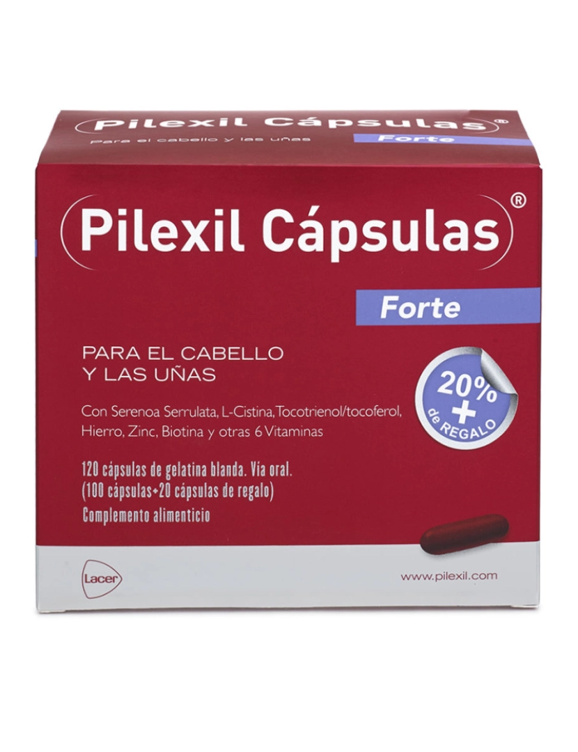 Pilexil - Pilexil Forte Cápsulas Pilexil