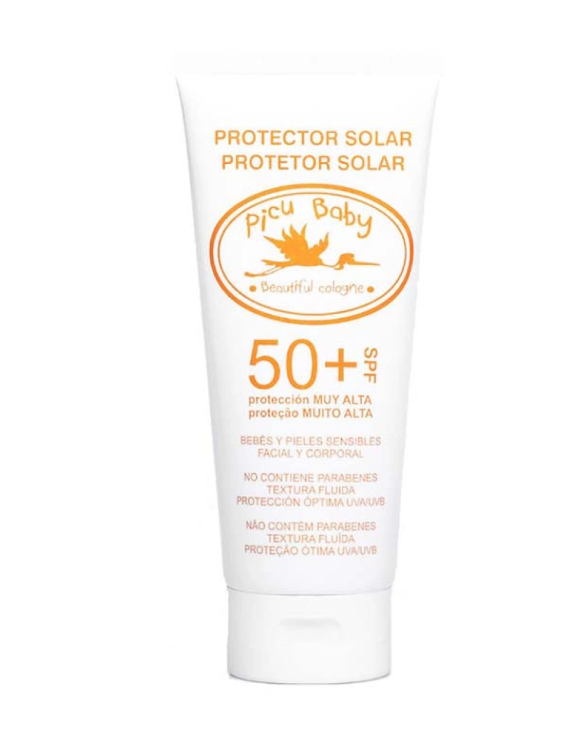 Picu Baby - Protetor solar para bebês e peles sensíveis Spf50+ 100 ml