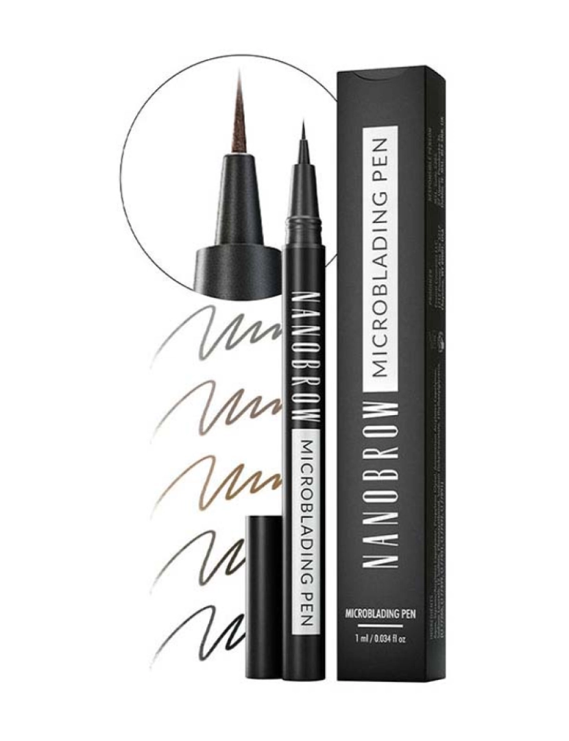 NANOBROW - Microblading Pen #Dark Brown 1 Ml