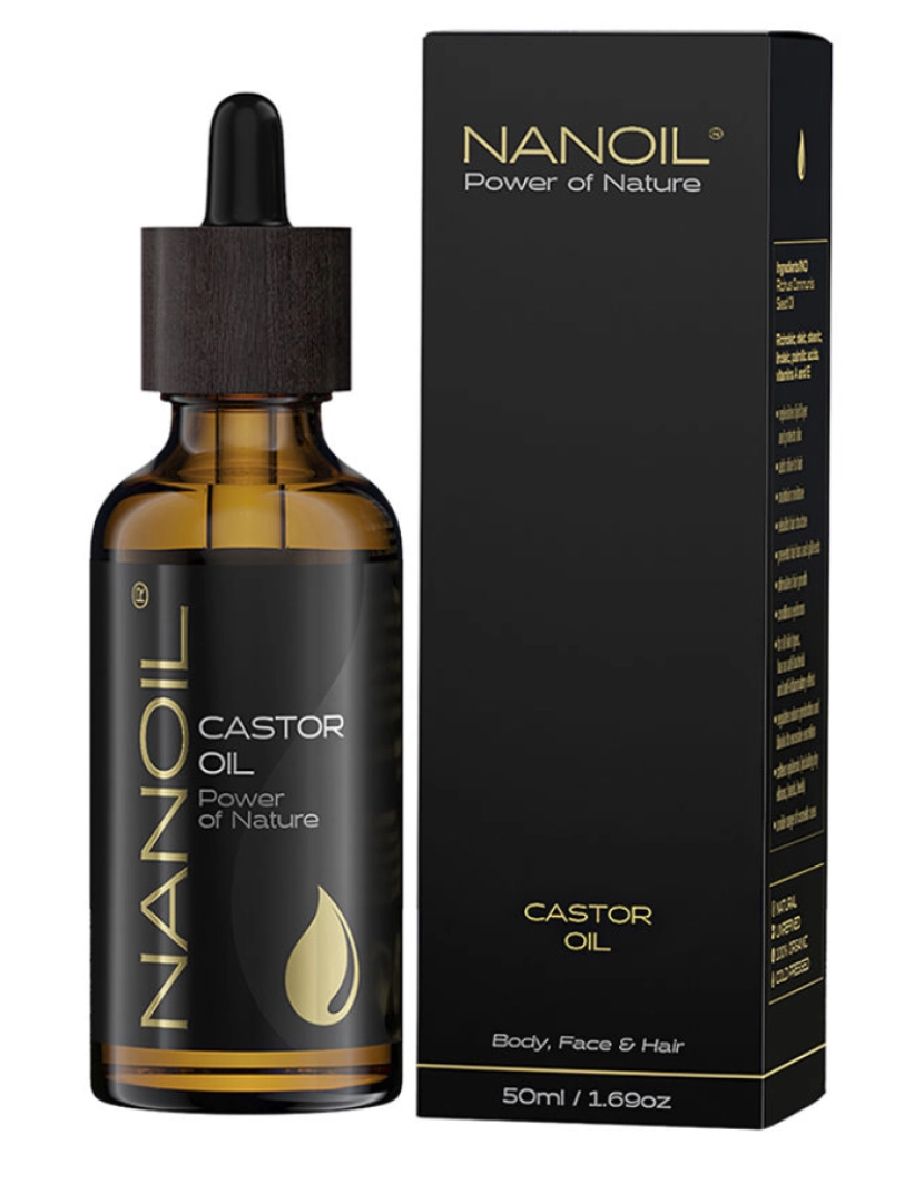 Nanoil - Power Of Nature Castor Oil Nanoil 50 ml