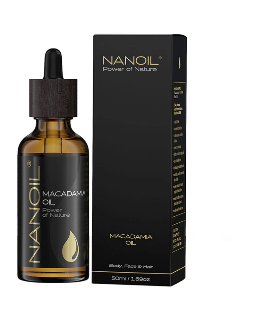 Nanoil - Power Of Nature Macadamia Oil Nanoil 50 ml