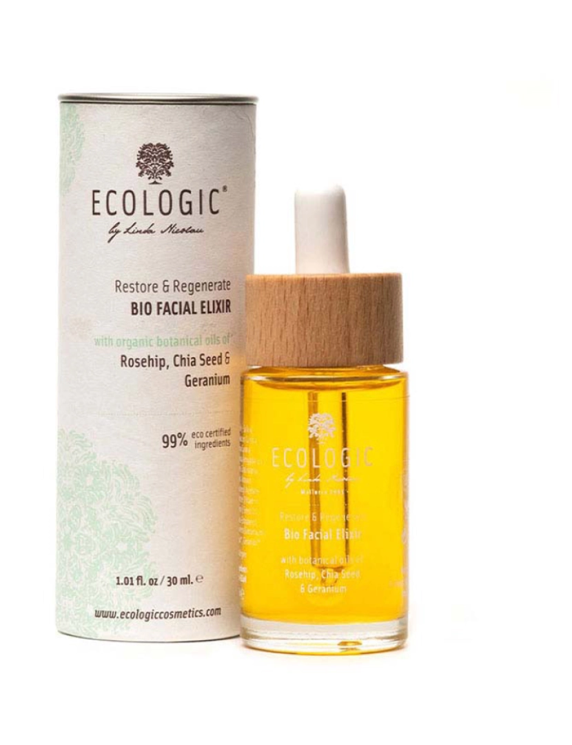 Ecologic Cosmetics - Elixir Restaurar E Regenerar Bio Facial 30Ml
