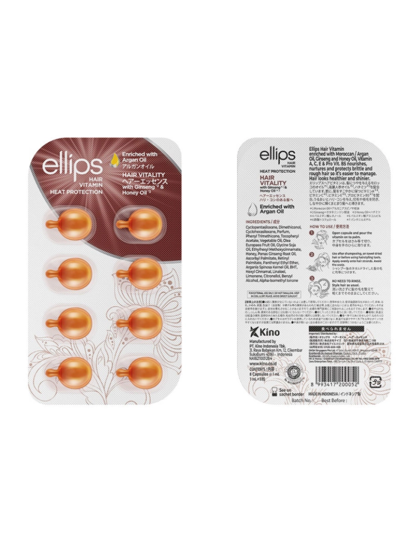 Ellips - Cabelo Vitamina Hair Vitality 8U