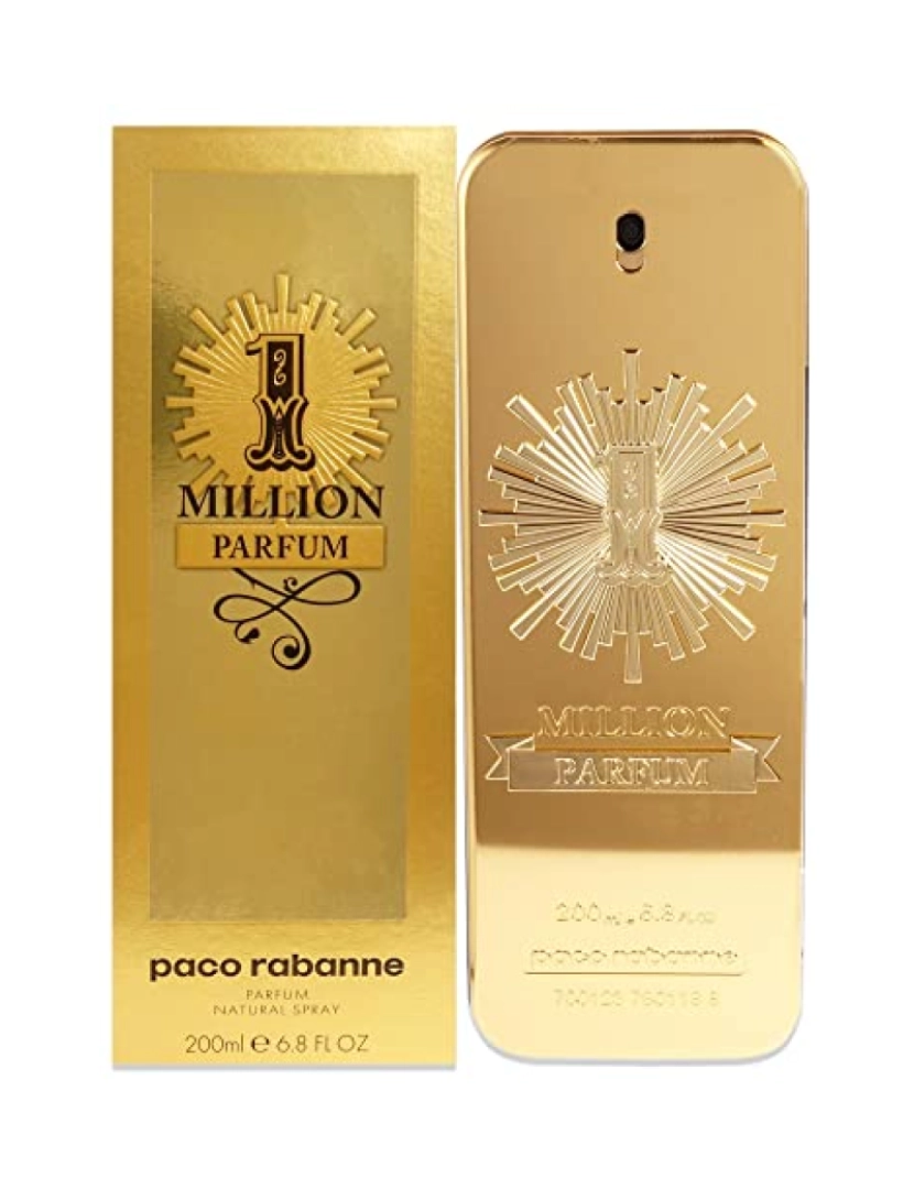 Paco Rabanne - 1 Million Parfum Spray 200 Ml