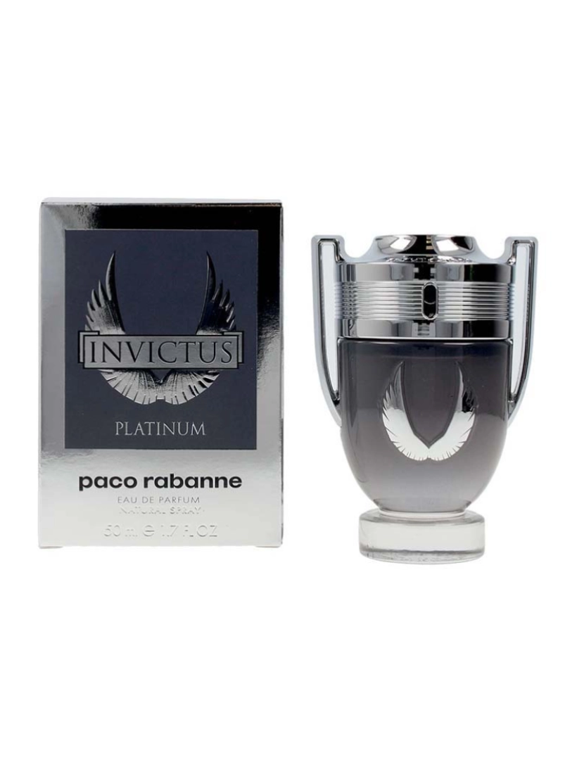 Paco Rabanne - Invictus Platinium Pour Homme Eau De Parfum Spray 50 Ml