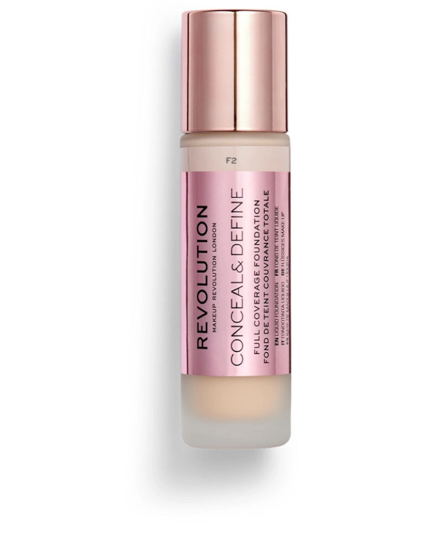 Revolution Make Up - Conceal & Define Full Coverage Foundation #f2 23 ml