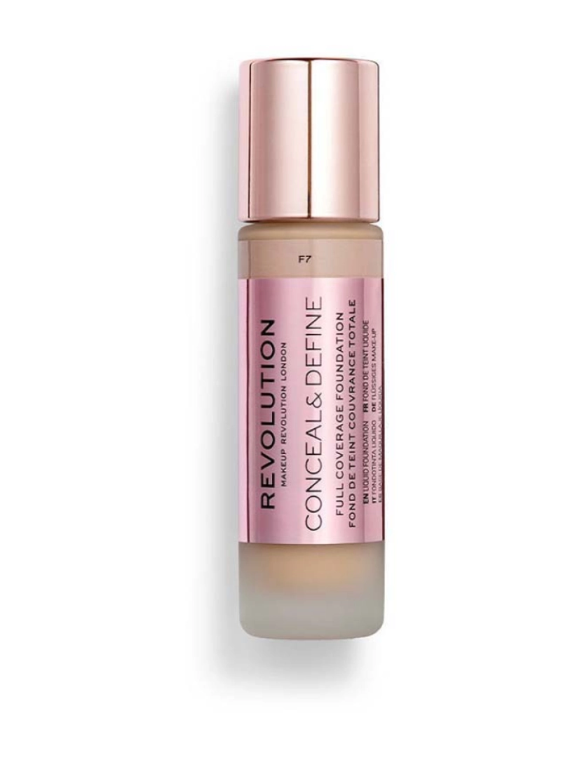 REVOLUTION - Conceal & Define Full Coverage Foundation #F7 23 Ml