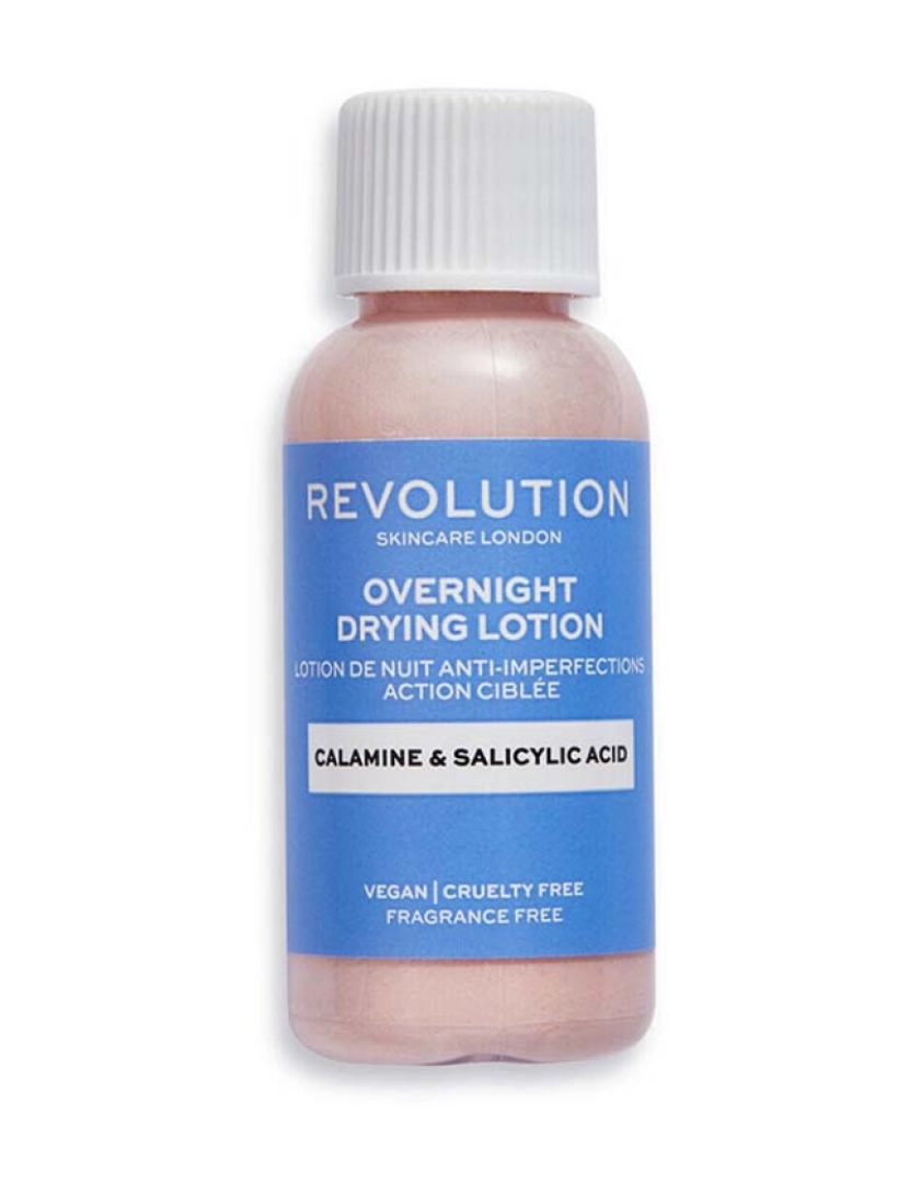 Revolution Skincare - Overnight Targeted Blemish Loção Calamine & Salicylic Acid 30 Ml