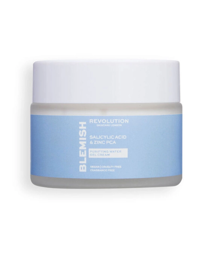 Revolution Skincare - Blemish Salicylic Acid & Zinc Pca Purifying Water Gel Cream Revolution Skincare 50 ml