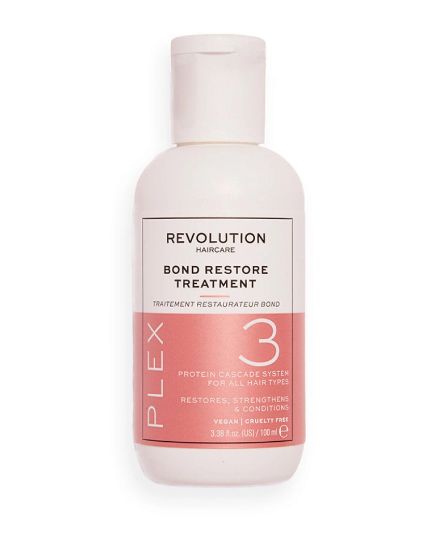 imagem de Plex 3 Bond Restore Treatment Revolution Hair Care 100 ml1