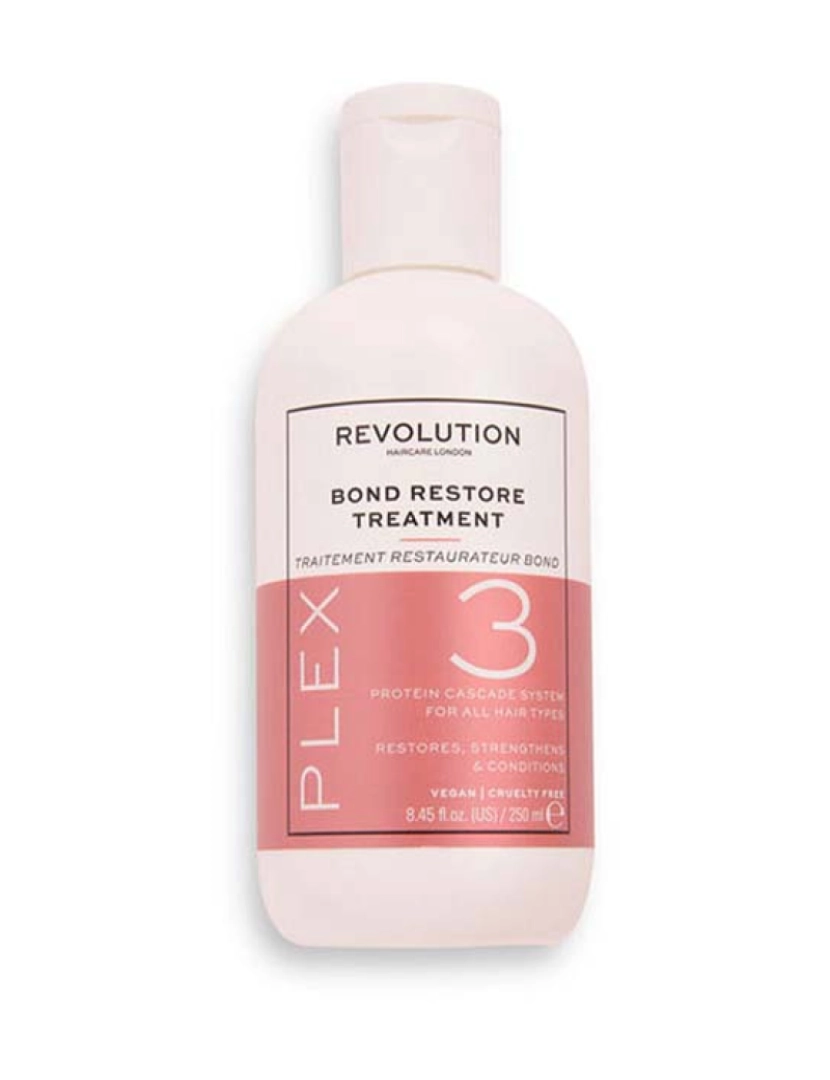 Revolution hair care - Tratamento Plex 3 Bond Restore 250 Ml