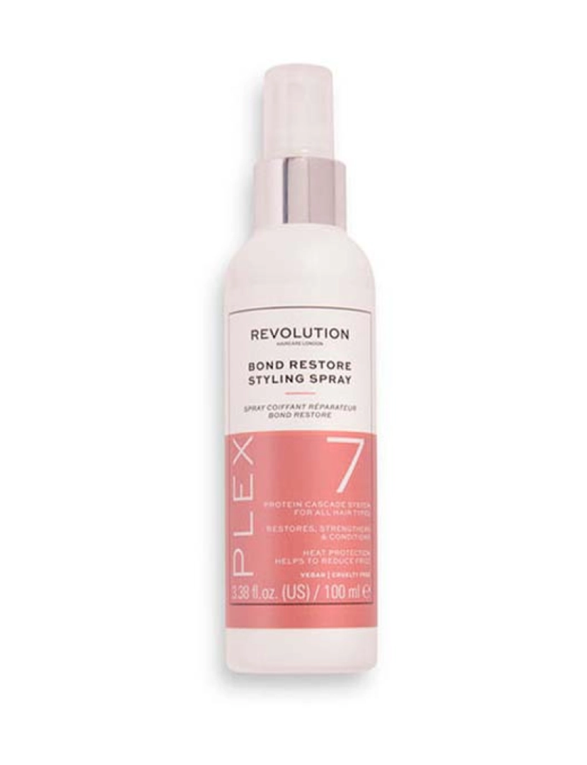 Revolution hair care - Spray Reparador  Plex 7 Bond Restore Styling Spray 100 Ml