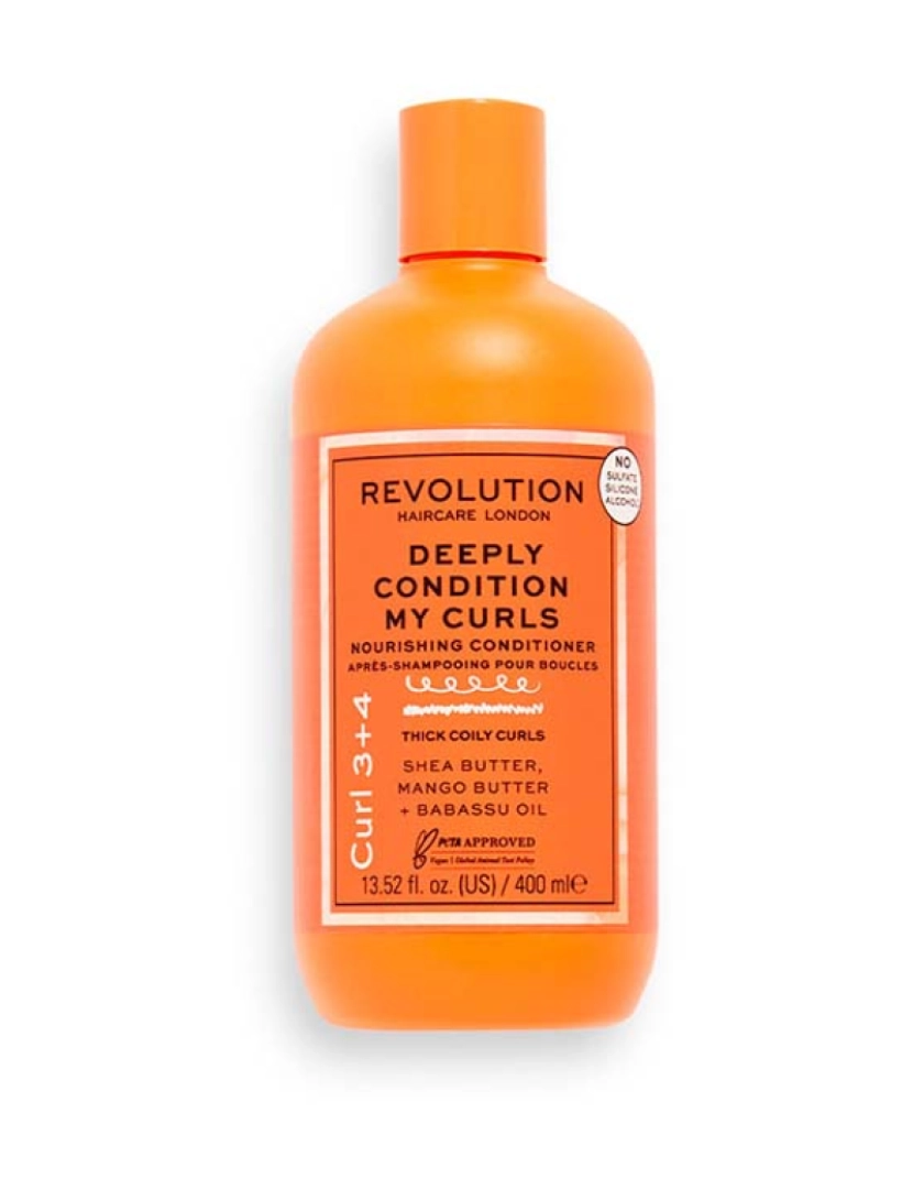 Revolution hair care - Condicionador Nutritivo Deeply Condition My Curls 400 Ml