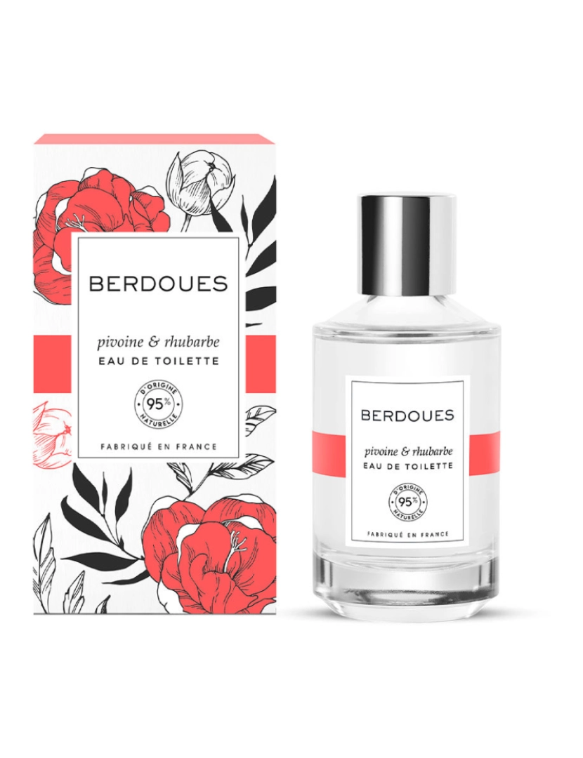 imagem de Pivoine & Rhumbarbe Eau De Toilette Vaporizador Berdoues 100 ml1