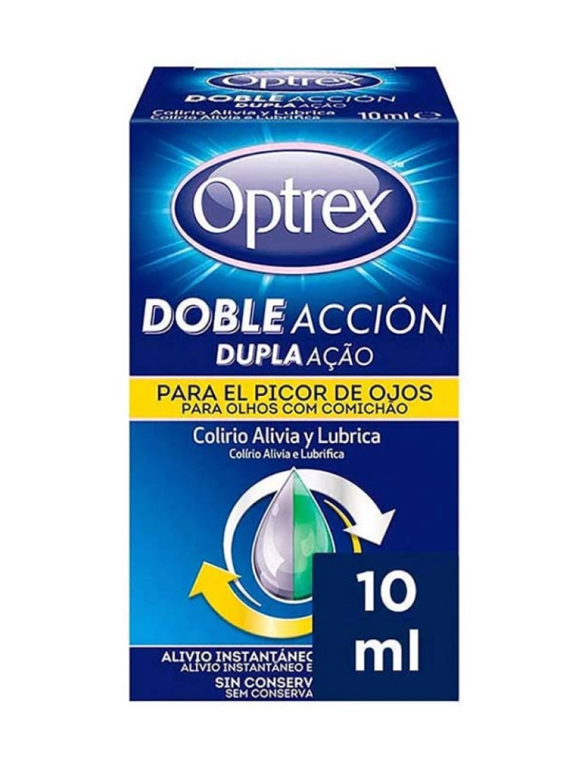 Optrex - Gotas Coceira Nos Olhos Dupla Ação 10 Ml