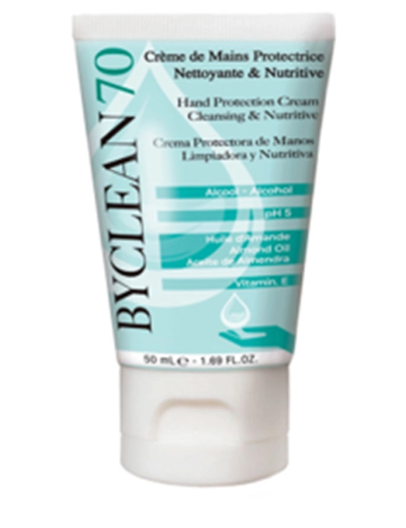 Byclean70 - Byclean70 Crema Protectora De Manos Limpiadora Y Nutritiva Byclean70 50 ml