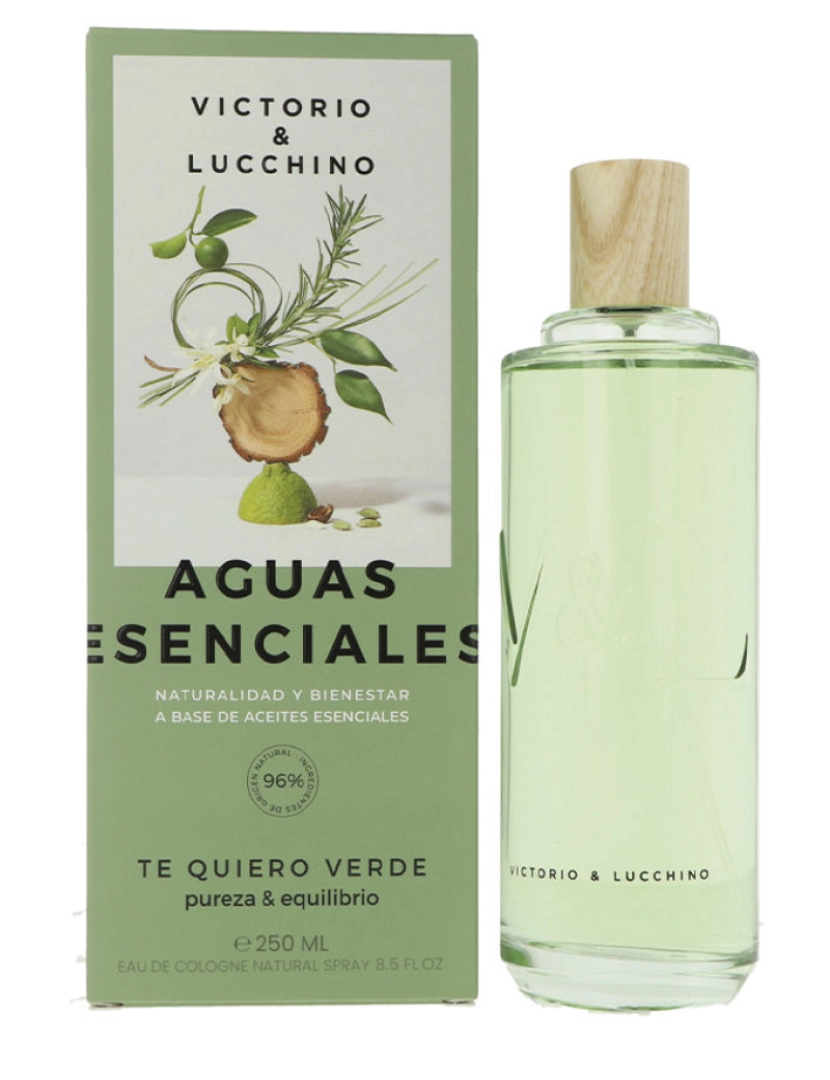 imagem de Aguas Esenciales V&l Te Quiero Verde Eau De Toilette Vaporizador Victorio & Lucchino 250 ml1