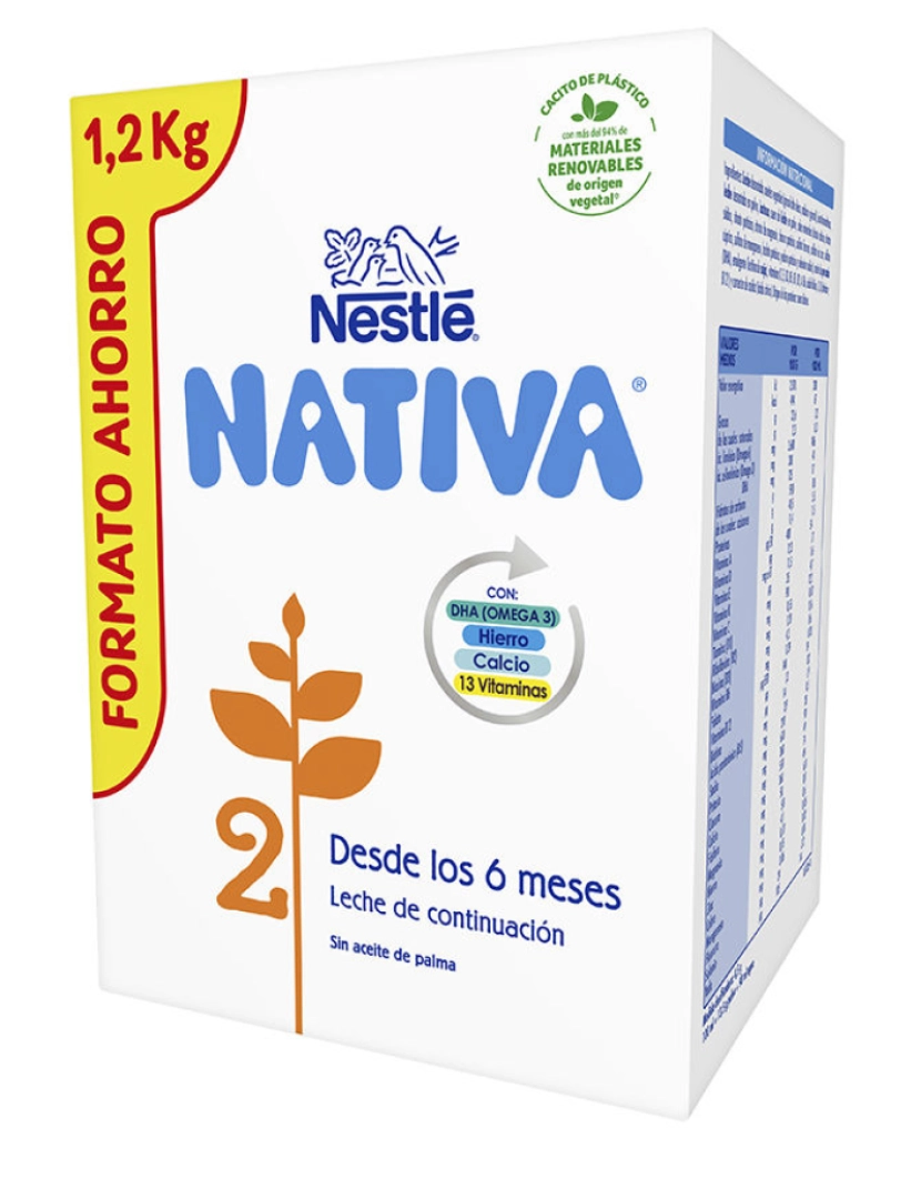 imagem de Nativa 2 Leche De Continuación Promo 2 X 600 Gr 600 g1