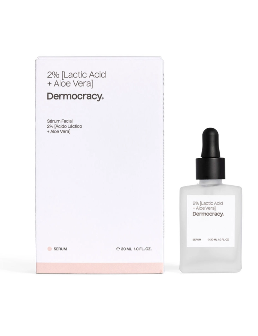 Dermocracy - 2% [ácido Lático + Aloe Vera] Sérum Facial Dermocracy 30 ml