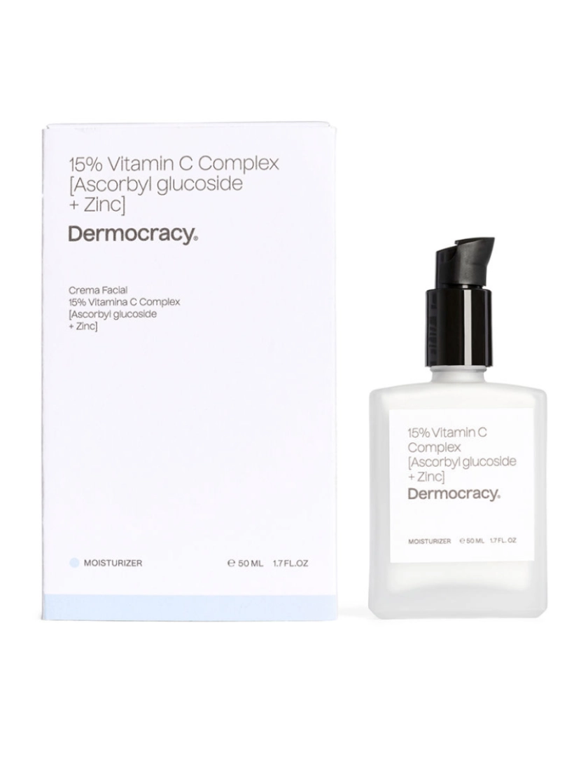 Dermocracy - 15% Vitamina C Complex  [ascorbyl Glucoside + Zinc Crema Facial Dermocracy 50 ml