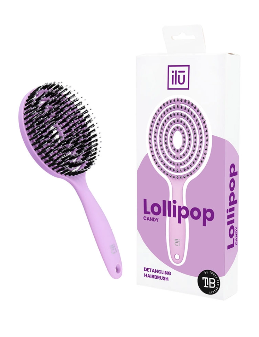 Ilu - Pincel Lollipop #purple 1 Un