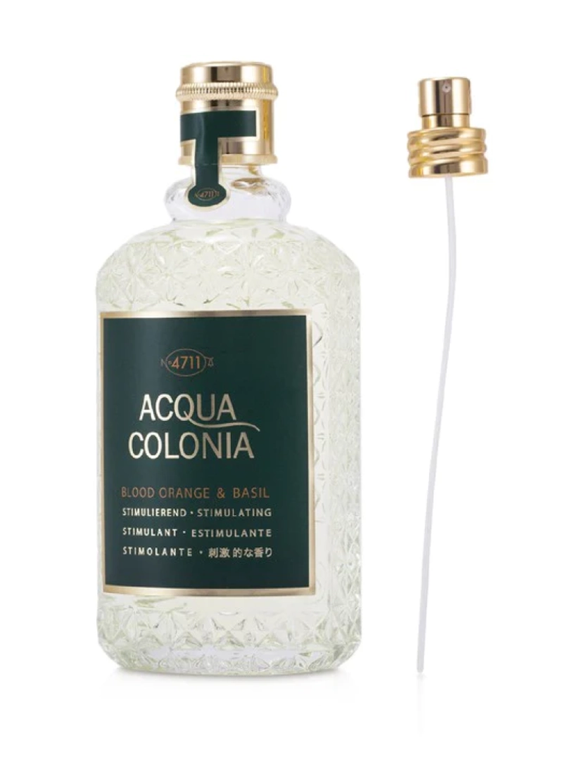 imagem de Acqua Colonia Blood Orange & Basil Eau De Cologne Splash & Spray 4711 170 ml3