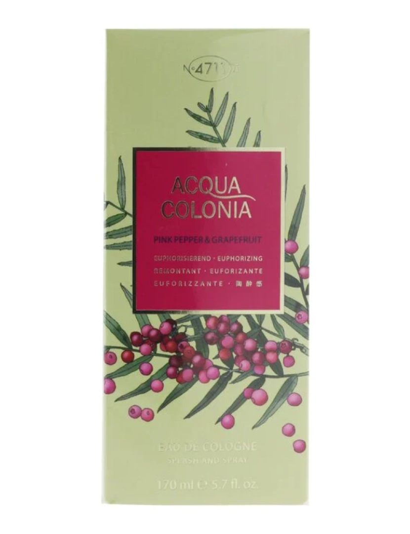 imagem de Acqua Colonia Pink Pepper & Grapefruit Edc Vaporizador 4711 170 ml2