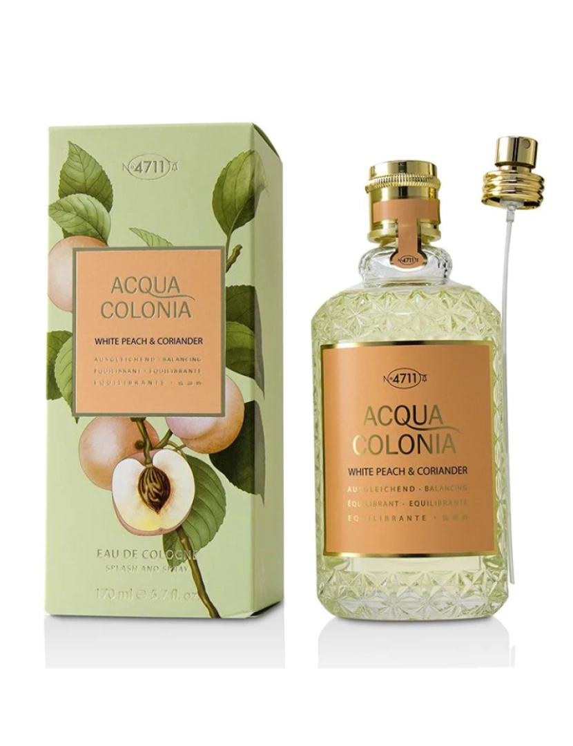 4711 - Acqua Colonia White Peach & Coriander Splash & Spray 4711 170 ml