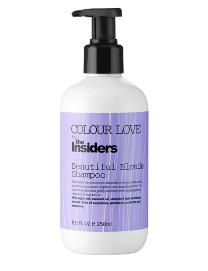 The Insiders - Color Love Shampoo Loiro Lindo The Insiders  250 ml