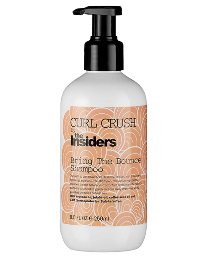 imagem de Curl Crush Bring The Bounce Shampoo The Insiders  250 ml1