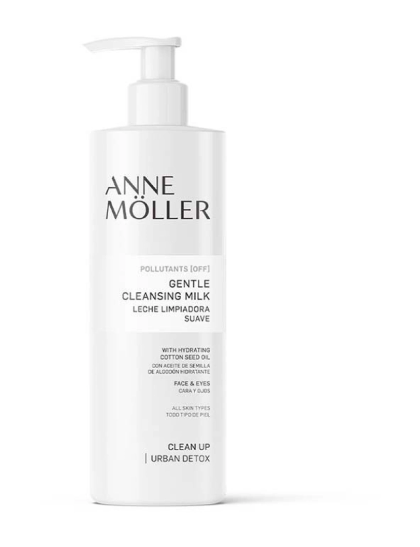 Anne Möller - Leite Removedor Suave Clean Up 400 Ml